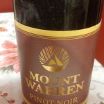 Mount Warren label