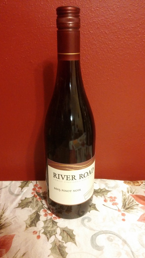 River Road Pinot bottle