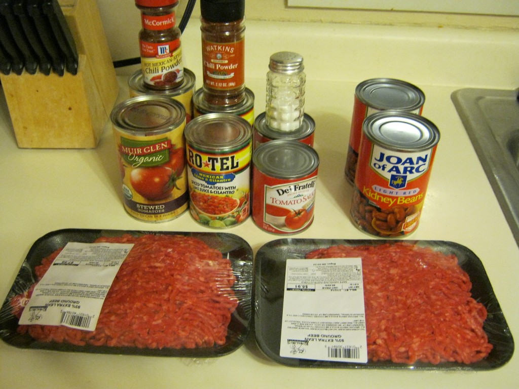 Chili ingredients