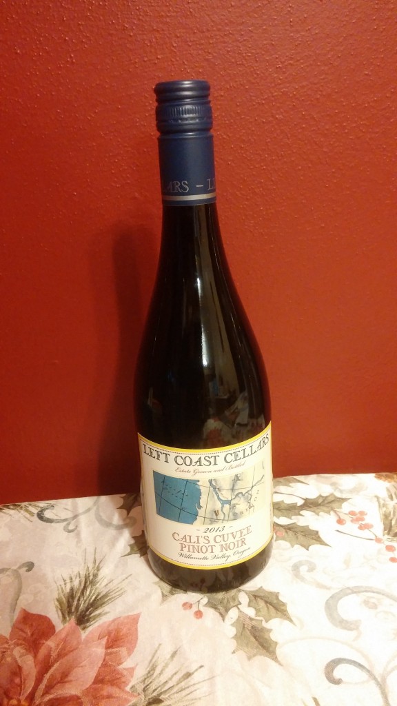 Left Coast Cellars Pinot Noir bottle