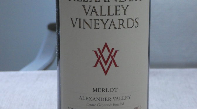 Alexander Valley Vineyard Merlot